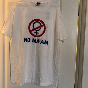 Al Bundy NO MA’AM novelty T-shirt Large